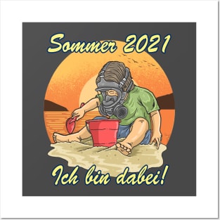 Sommer 2021 - ich bin dabei! Posters and Art